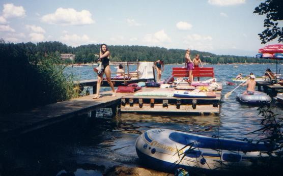 Badevergnügen am Klopeiner See