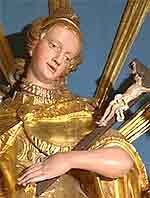 Hildegard von Stein (Skulptur in der Kirche von Stein im Jauntal)