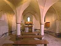 Krypta der Kirche von Stein im Jauntal)