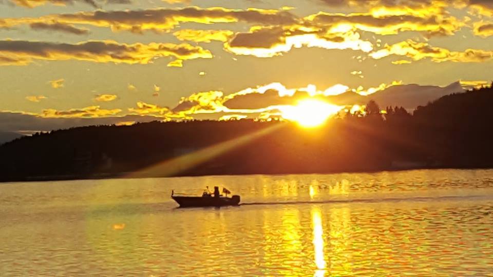 Goldener Herbst am Klopeiner See